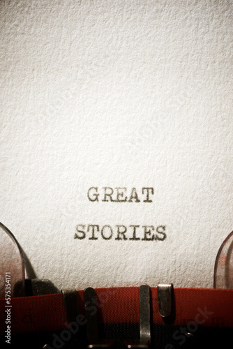 Great stories text