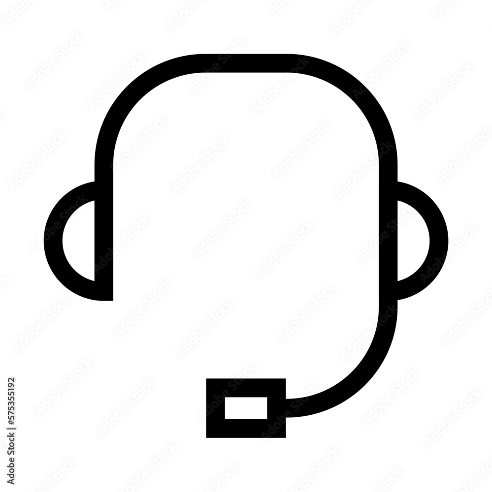 Customer services outline icon. Business icon collection Customer services outline icon. Business icon collection