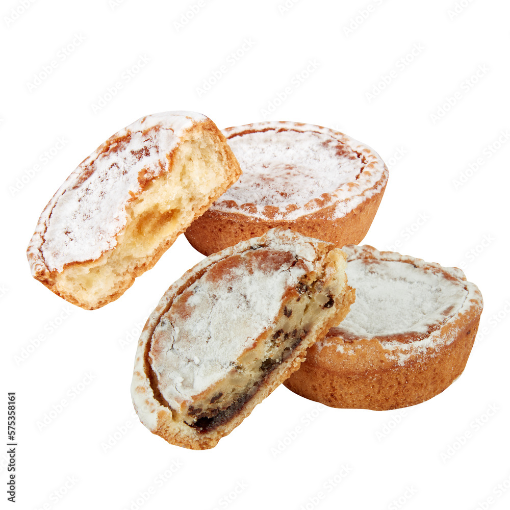 bread with cut out isolated on background transparent