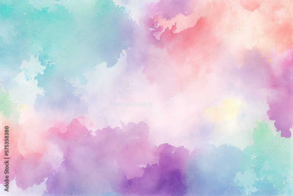 Watercolor background, generative ai