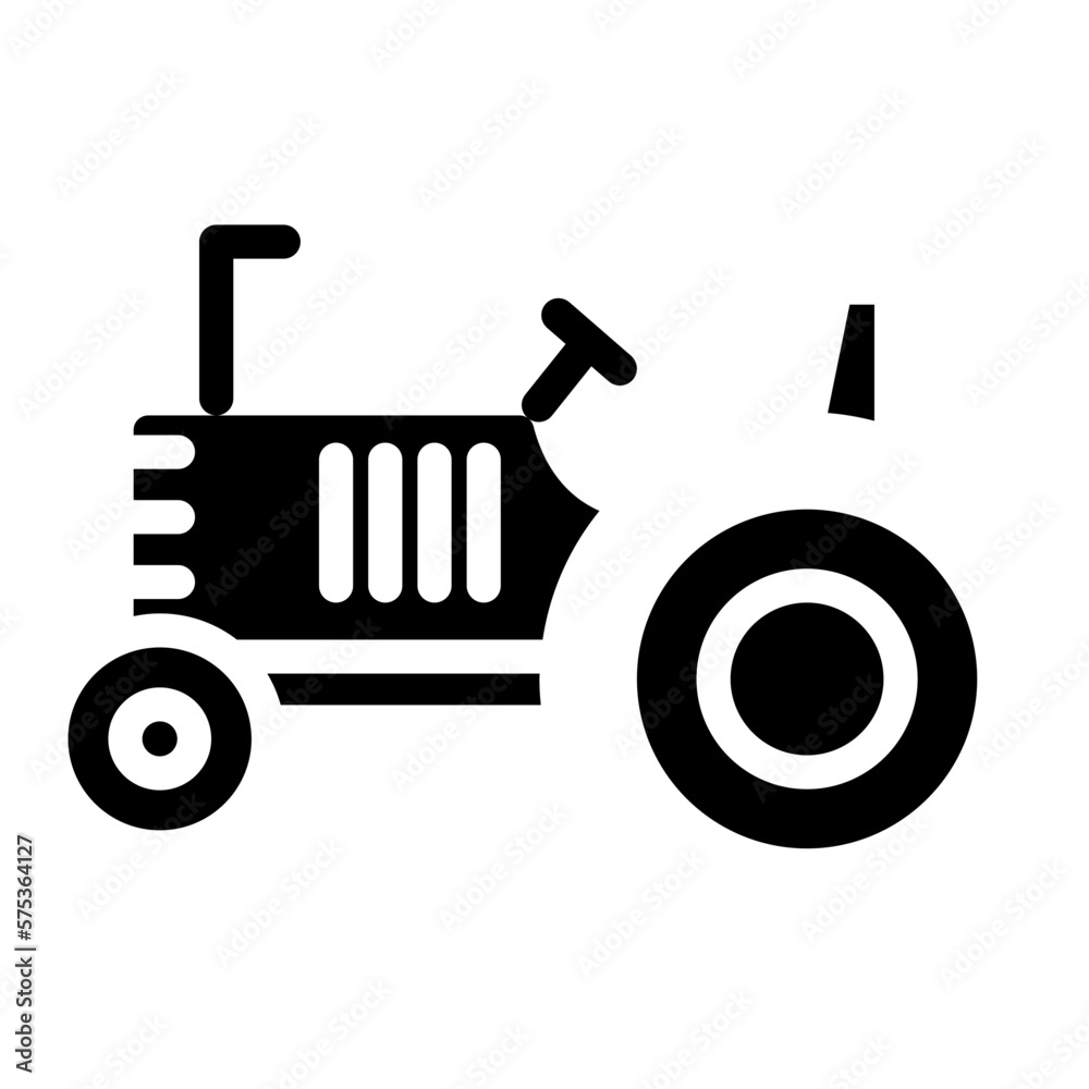 Fototapeta premium tractor