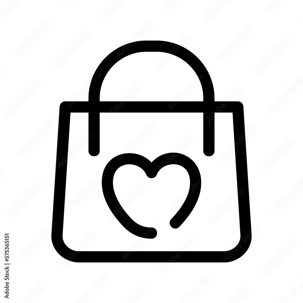 valentine shopping icon or logo isolated sign symbol vector illustration - high quality black style vector icons valentine shopping icon or logo isolated sign symbol vector illustration - high quality black style vector icons