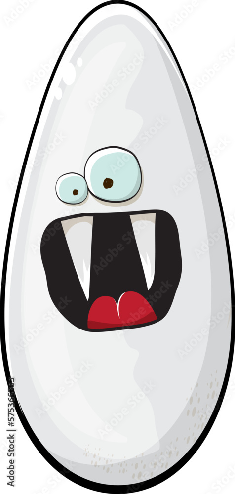 Rice character. Cartoon rice grain characters isolated on white background. Funky rice character with eyes and mouth. Vector white rice clip art, emoji, label and sticker Rice character. Cartoon rice grain characters isolated on white background. Funky rice character with eyes and mouth. Vector white rice clip art, emoji, label and sticker