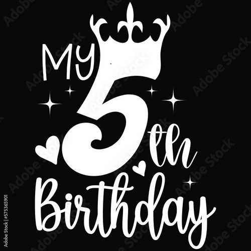 My 5th birthday