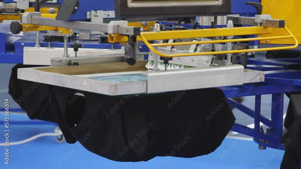 Silk Screen Textile Shirts Printing Machine Carousel Spinning