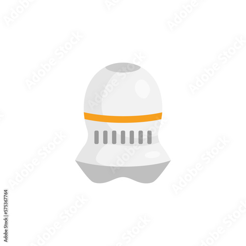 body callus remover cartoon vector illustration