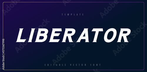 Editable alphabet, adrenaline powerful letters, extreme explosive font for sport logo, automotive headline, dynamic typography, game design. Vector typographic design