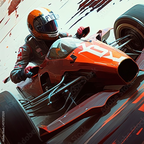 Racing Game Art © Damian Sobczyk