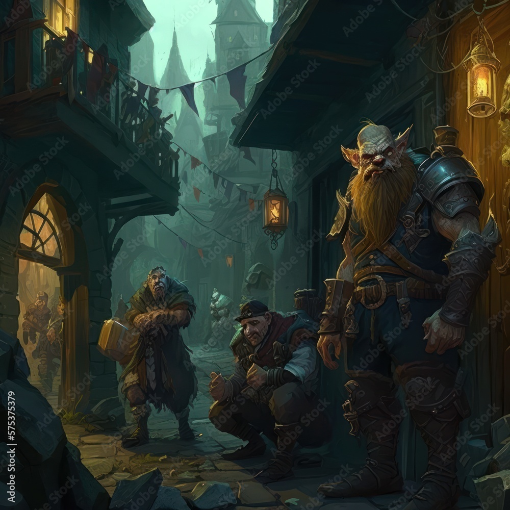 Fototapeta premium RPG Game Art