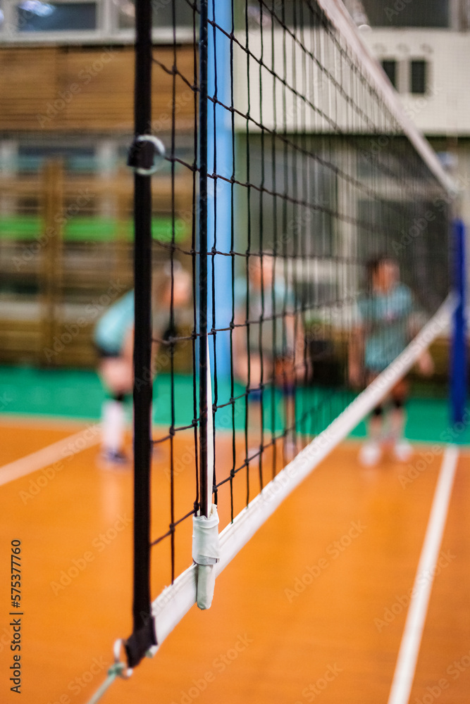 Sports image background for team volleyball games volleyball game and