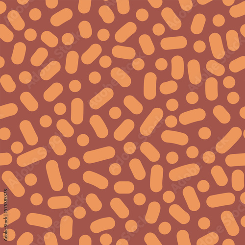 Seamless pattern with dots. Abstract background