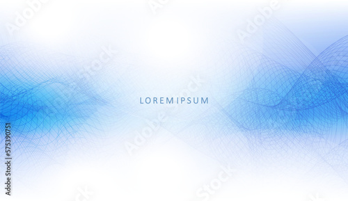 Abstract blue light design, small chaotic wavy transparent texture pattern