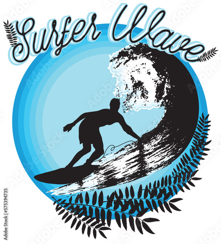  surfers .vector.