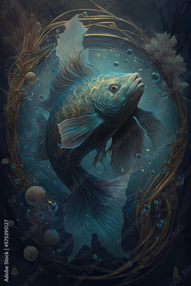 Fish abstract art Fish abstract art