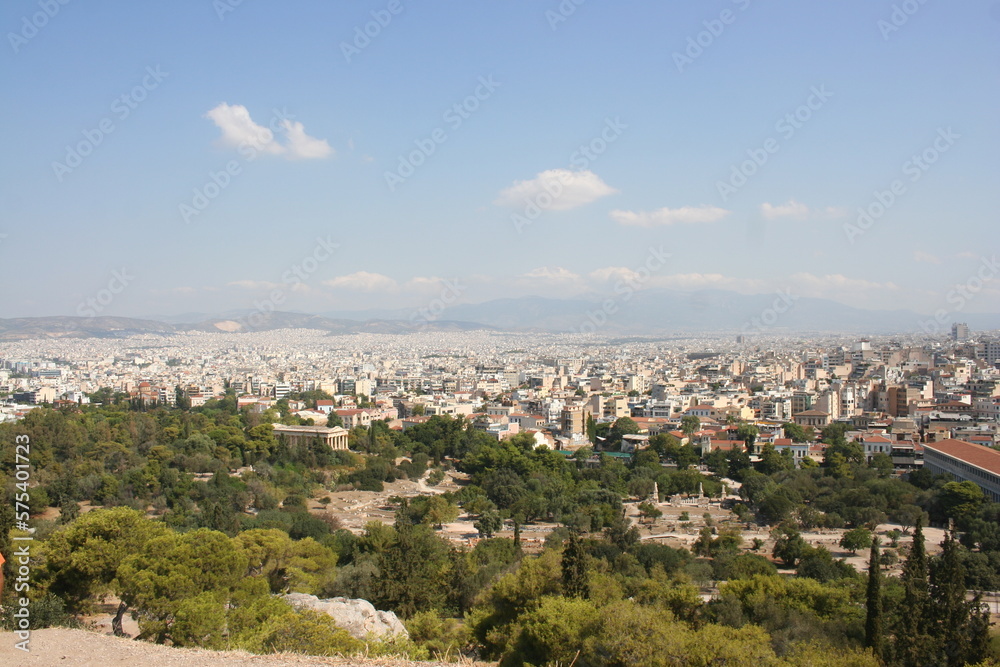 View overlooking Athens, Greece
