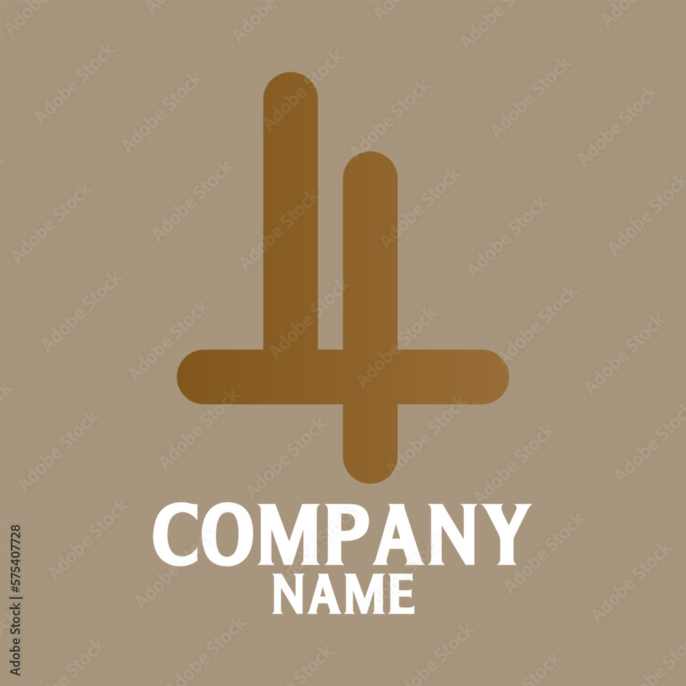 Simple vector logo for branding