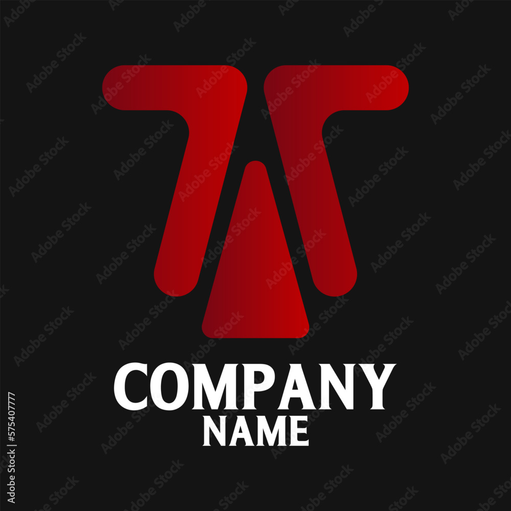 Simple vector logo for branding