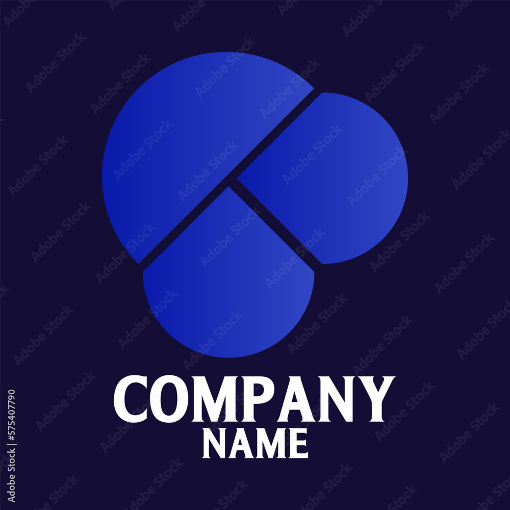 Simple vector logo for branding