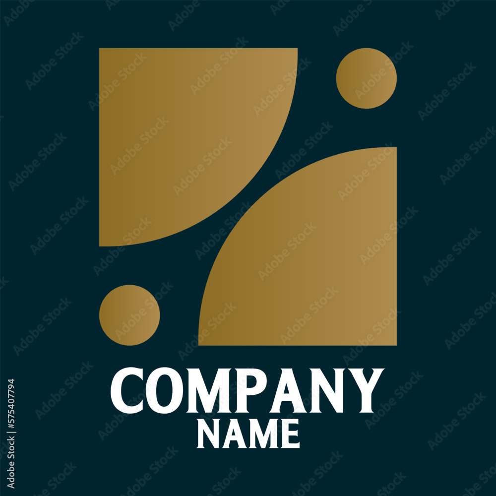Simple vector logo for branding
