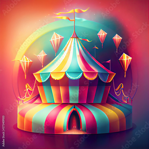 circus tent background