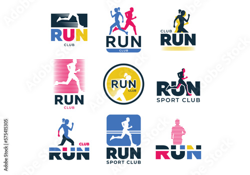 Run logo