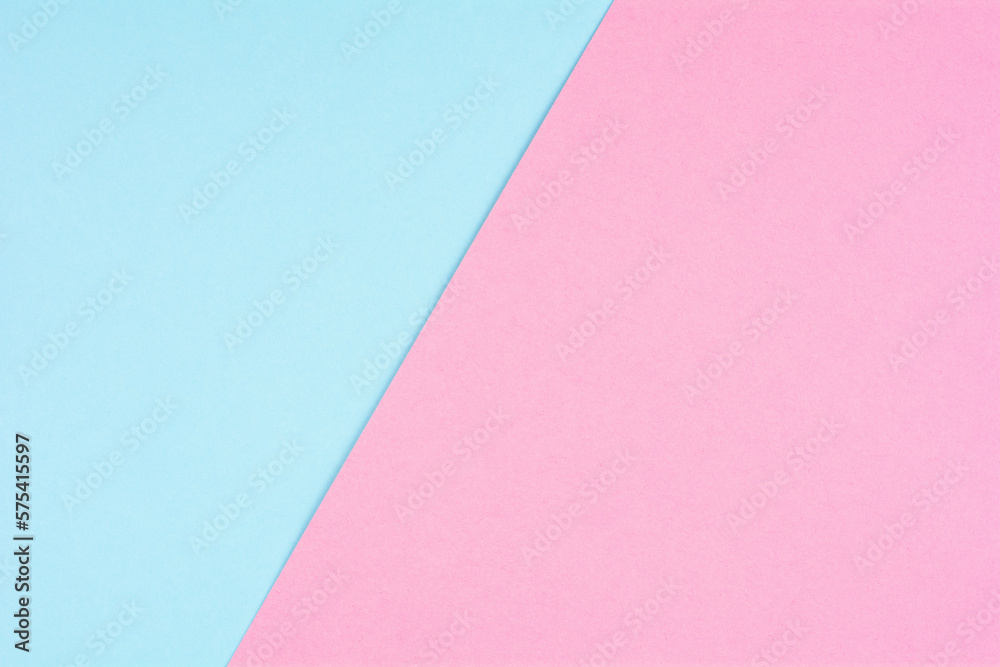 Pink and blue pastel paper abstract background