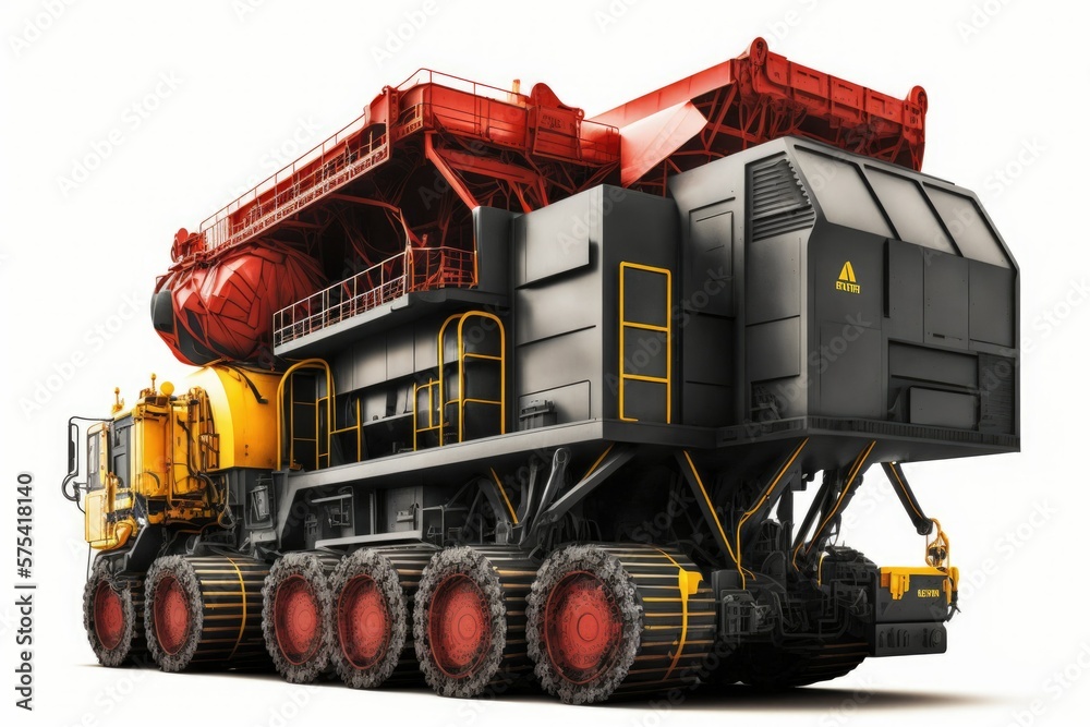 Coal preparation facility, Lampang, Thailand, June 26. On the job in Lampang, Thailand on June 26th, 2014, a massive yellow mining truck was transporting coal. Generative AI Coal preparation facility, Lampang, Thailand, June 26. On the job in Lampang, Thailand on June 26th, 2014, a massive yellow mining truck was transporting coal. Generative AI