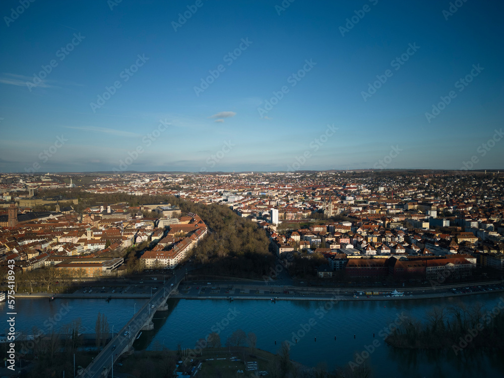 Fototapeta premium view of Würzburg