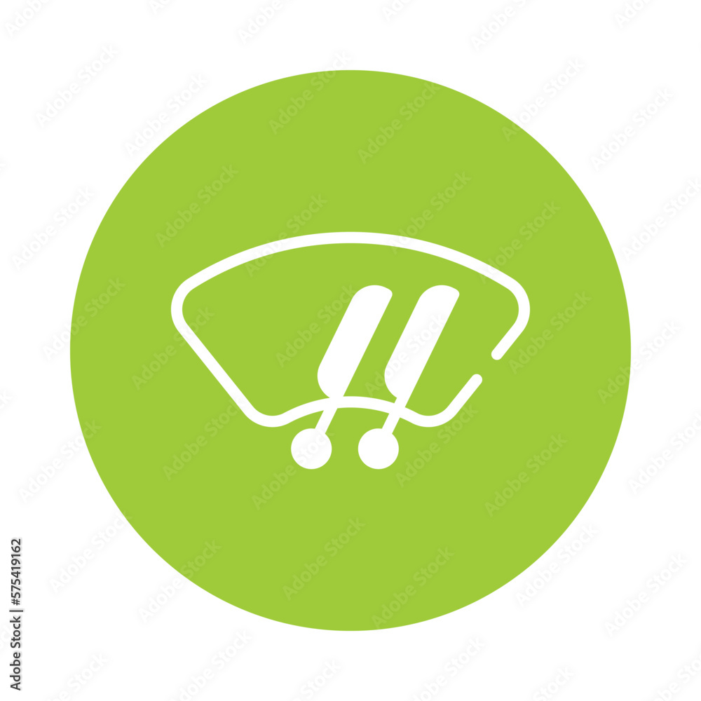 Wipers icons design stock illustration. Wipers icons design stock illustration.