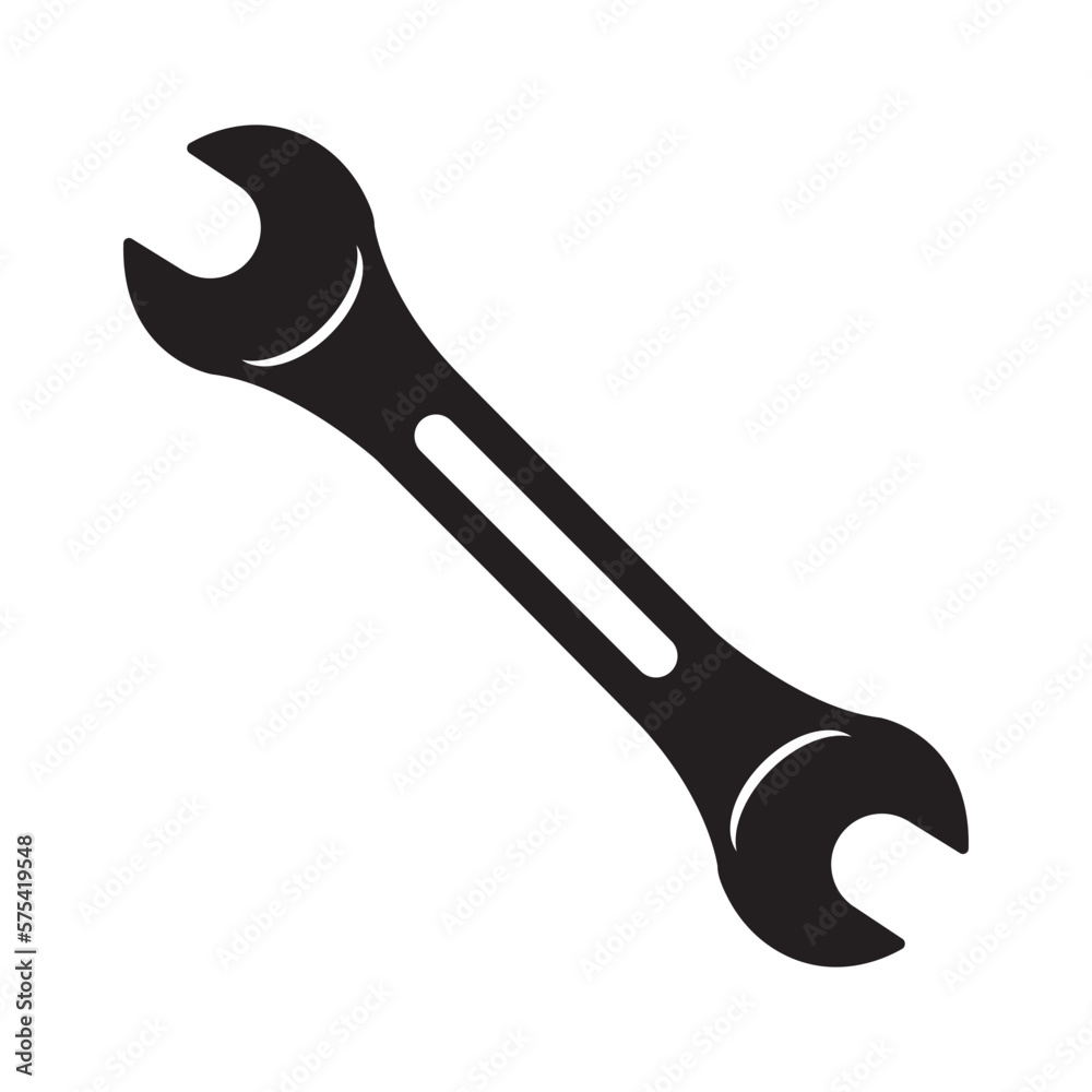 wrench icon logo vector design template wrench icon logo vector design template