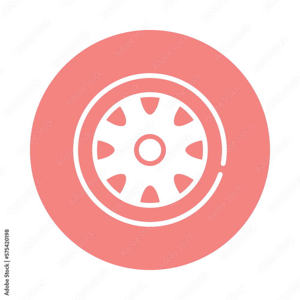 Rim icons design stock illustration. Rim icons design stock illustration.