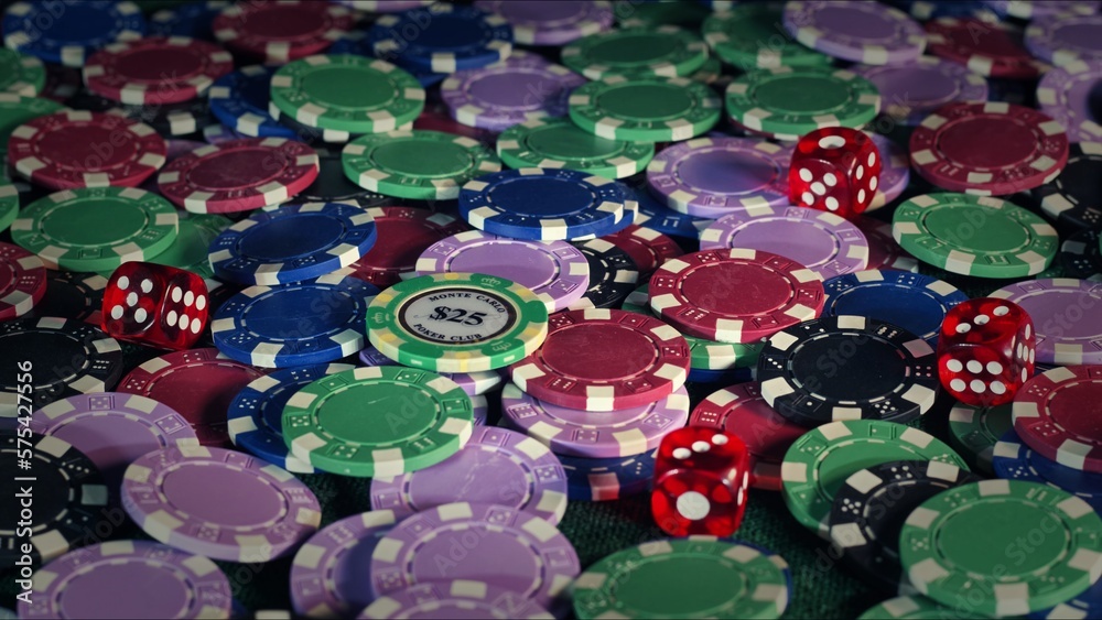 Game Gambling Tools Money Poker Chips
