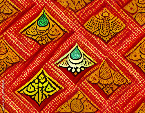 Indian art pattern
