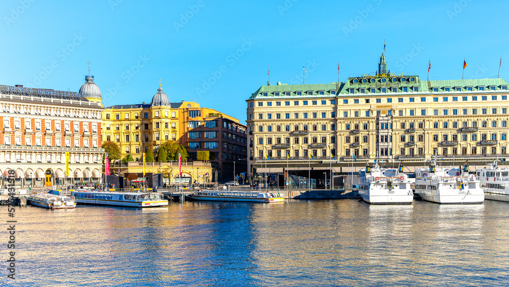 Stockholm city in Sweden