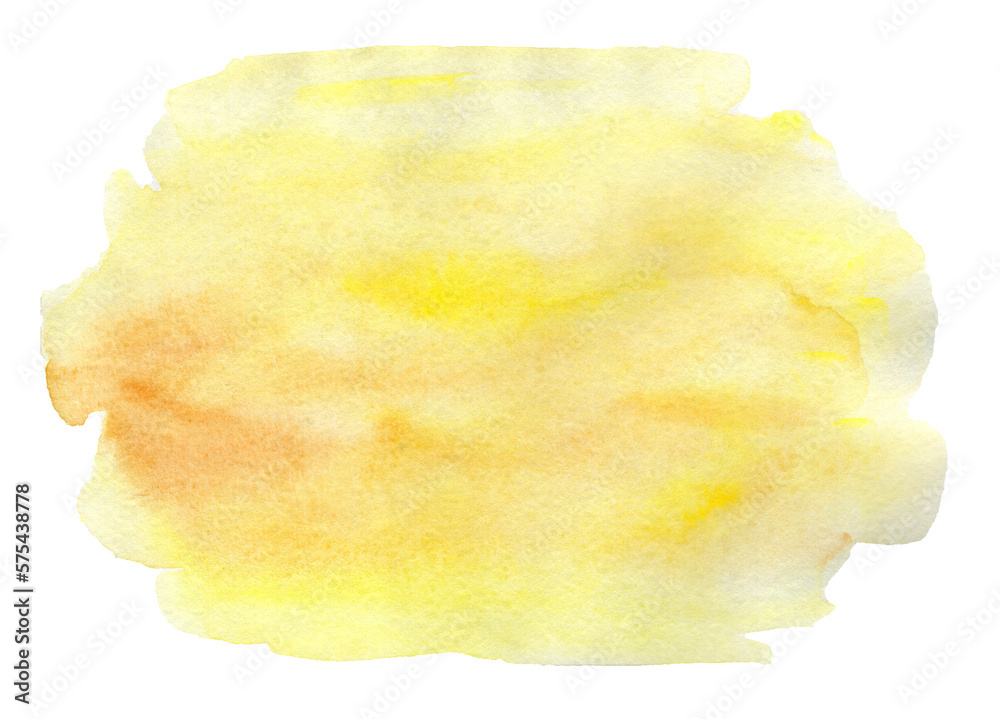 Yellow watercolor background. Yellow watercolor background.
