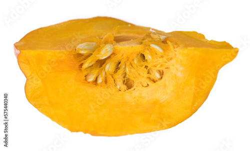 Pumpkin (transparent background, close-up shot, selective focus)