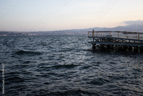 pier at sunset