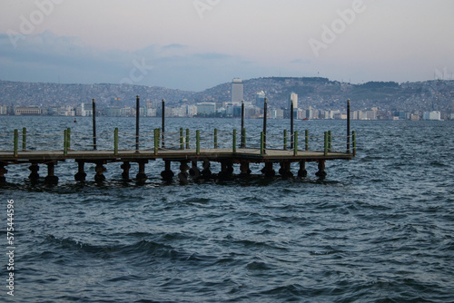 pier in the sea