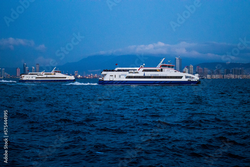 cruise ship in the sea