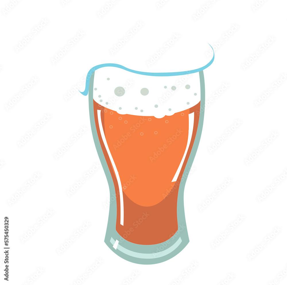 glass of beer isolated glass of beer isolated