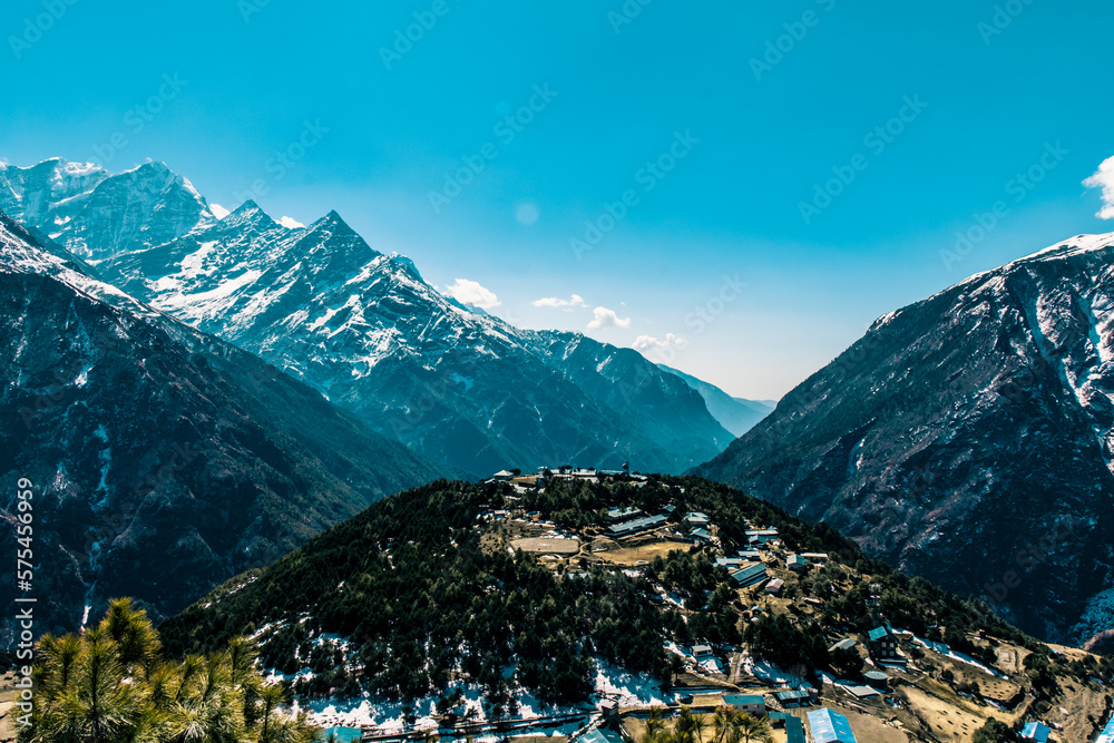 Panorama of Himalayas