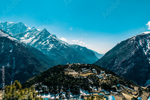 Panorama of Himalayas