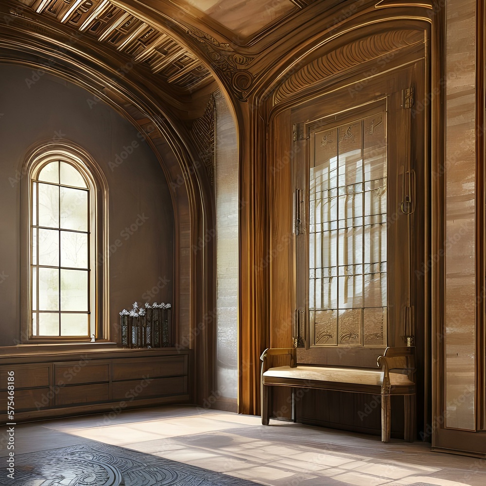 10. An entryway or foyer with a storage bench or coat rack for storing belongings.1, Generative AI 10. An entryway or foyer with a storage bench or coat rack for storing belongings.1, Generative AI