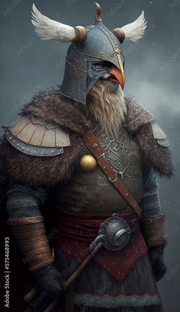 Raiding Valhalla: A Cute, Cool, and Beautiful Viking Animal Bulbul Warrior's Battle on a Longship with Beautiful Stylish Designer Armor and Norse Mythology (generative AI) Raiding Valhalla: A Cute, Cool, and Beautiful Viking Animal Bulbul Warrior's Battle on a Longship with Beautiful Stylish Designer Armor and Norse Mythology (generative AI)