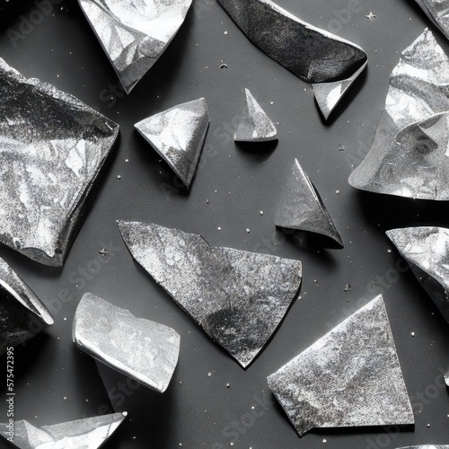 Brilliant Crystal Shards - Generative A.I.