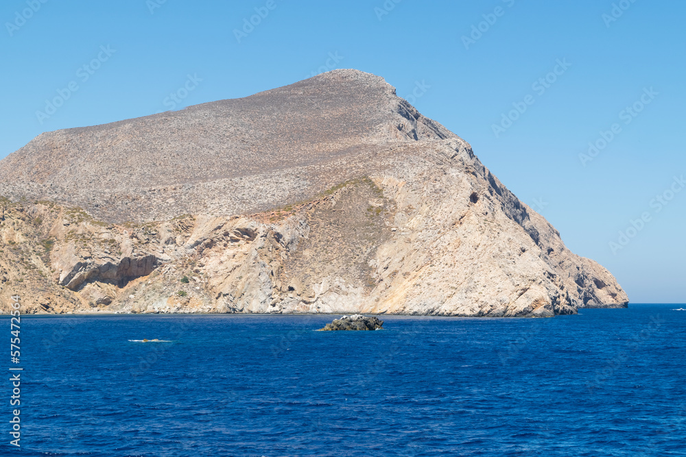 View of Sikinos island, Greece