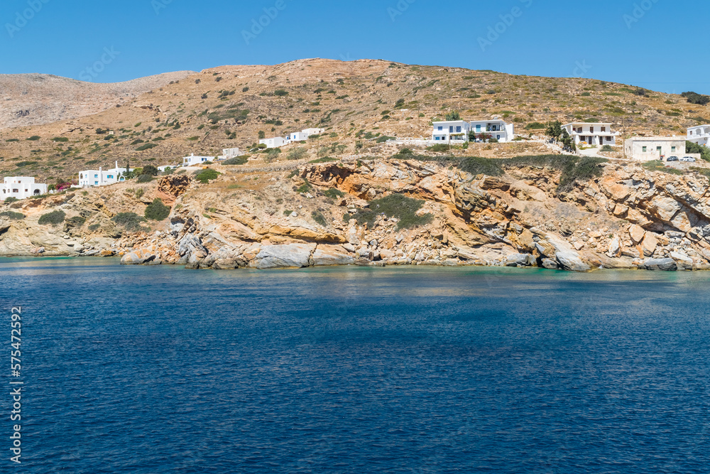 View of Sikinos island, Greece