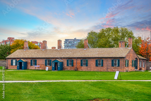 Photography Fort York, National Historic Site in Toronto, Canada