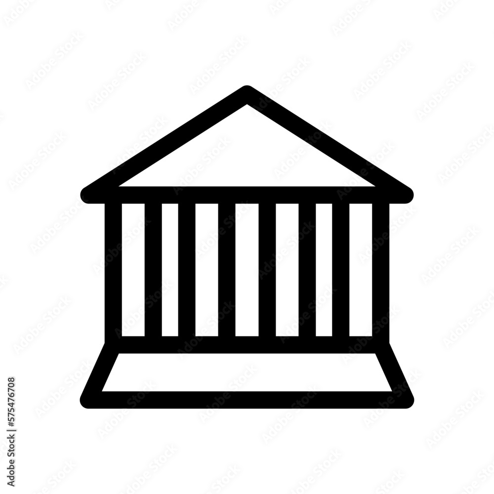 bank icon or logo isolated sign symbol vector illustration - high quality black style vector icons bank icon or logo isolated sign symbol vector illustration - high quality black style vector icons