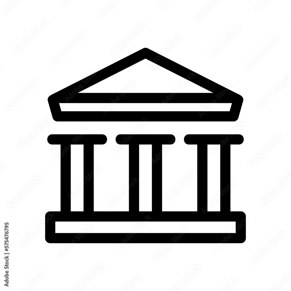 bank icon or logo isolated sign symbol vector illustration - high quality black style vector icons bank icon or logo isolated sign symbol vector illustration - high quality black style vector icons